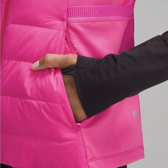 NWT Lululemon Down for It All Vest Sonic Pink Size 6 💕 - Picture 3 of 13